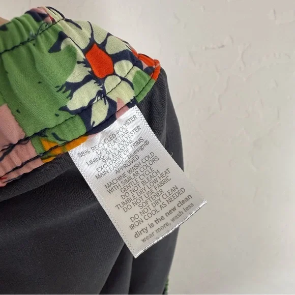 Toad & Co Sunkissed Weekend Skort Skirt Retro 70s Mod Floral Print - Picture 6 of 6